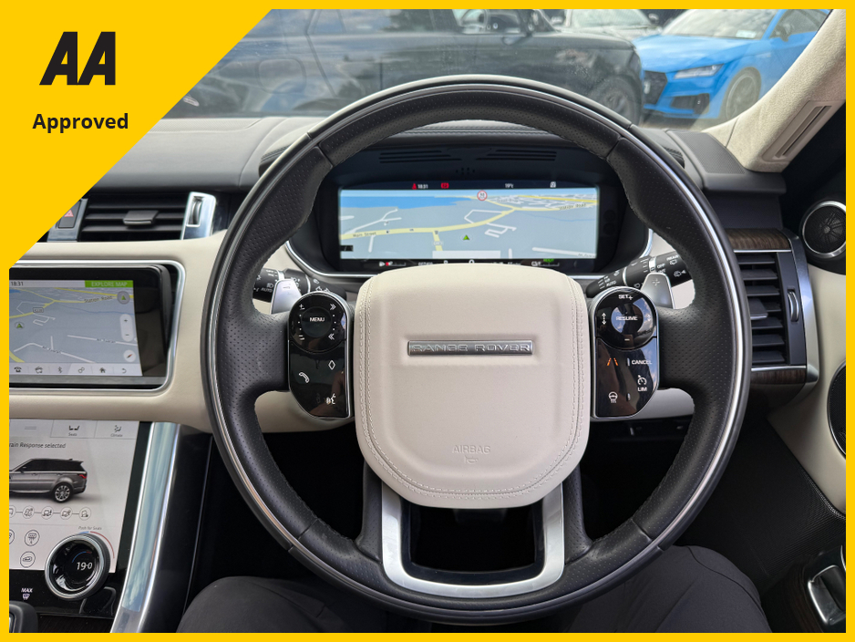 2022 Land Rover Range Rover Sport PRICE INCLUDES VAT ,AUTOBIOGRAPHY DYNAMIC,PANORAMIC SKY LOUNGE ,REVERSE CAMERAS,21 WHEELS WITH RED CALIPERS €66,850