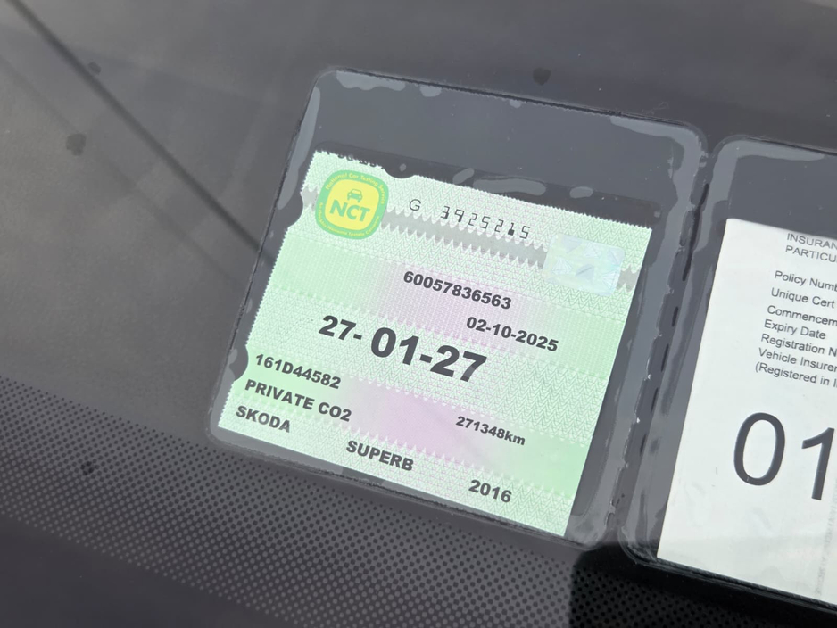 2016 Skoda Superb STYLE 2.0 TDI 190BHP DSG 4DR AUTO €10,950