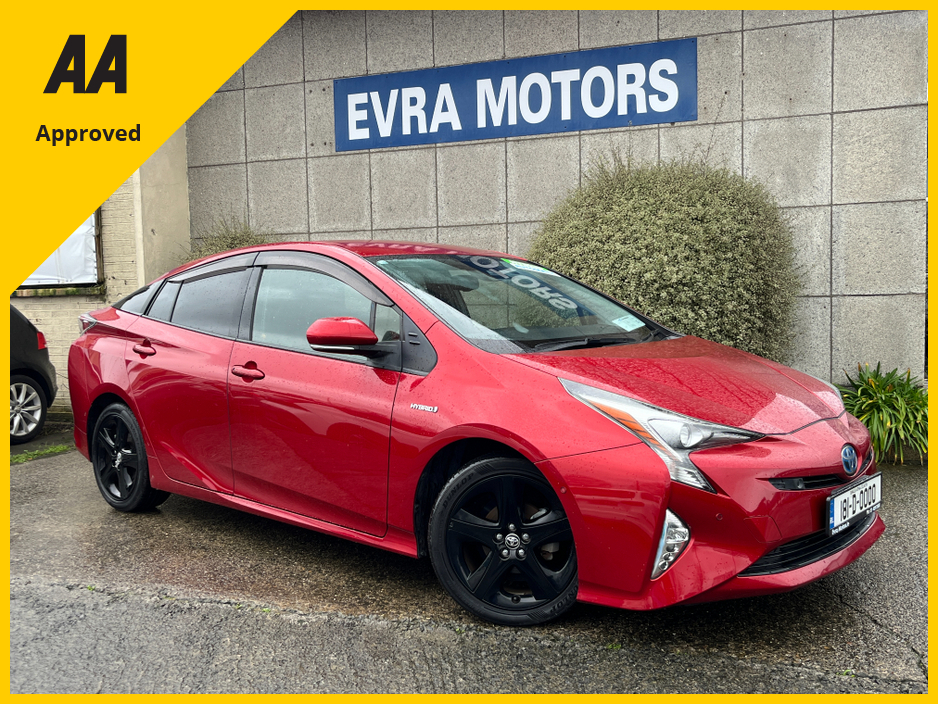 2018 Toyota Prius TOURING SELECTION AUTOMATIC 1.8 HYBRID PETROL //HIGH SPEC//FULL LEATHER HEATED SEATS//HEAD UP DISPLAY//ADAPTIVE CRUISE CONTROL//REVERSE CAMERA// €16,950
