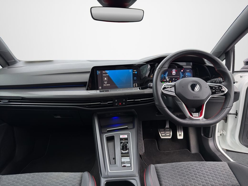 2021 Volkswagen Golf GTI Clubsport — Pure white, pan roof, and pure performance.” €44,888