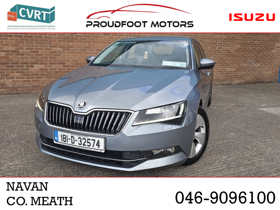 2018 Skoda Superb AMBITION 1.6 TDI 120BHP €15,950