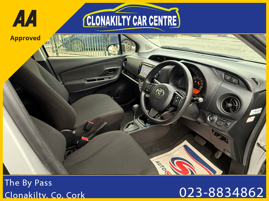 2019 Toyota Vitz Toyota Vitz / Yaris 990cc Petrol Automatic €13,950