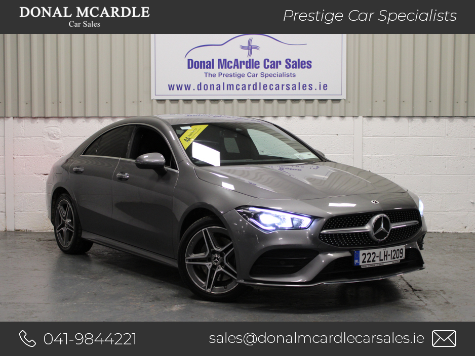2022 Mercedes-Benz CLA Class 250 E AMG LINE PREMIUM 4DR AUTO €32,995