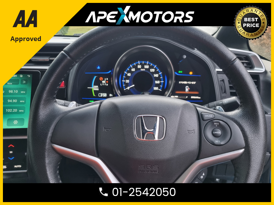2016 Honda Fit FINANCE ARRANGED * NEW NCT JAN-28 * IMMACULATE * AA APPROVED * 101 SAFETY CHECKLIST * AUTOMATIC (DSG) * COLOUR REVERSE CAMERA * TOP-SPEC 5DR HATCH * LOW LOW KMs * CRUISE CONTROL * LOW TAX * 01-2542050 €10,949