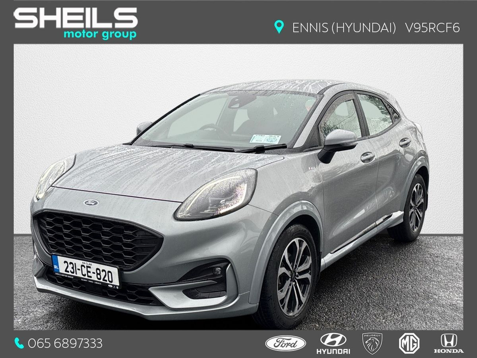 2023 Ford Puma 1.0L EcoB Hybrid 155PS ST-Line X Gold
