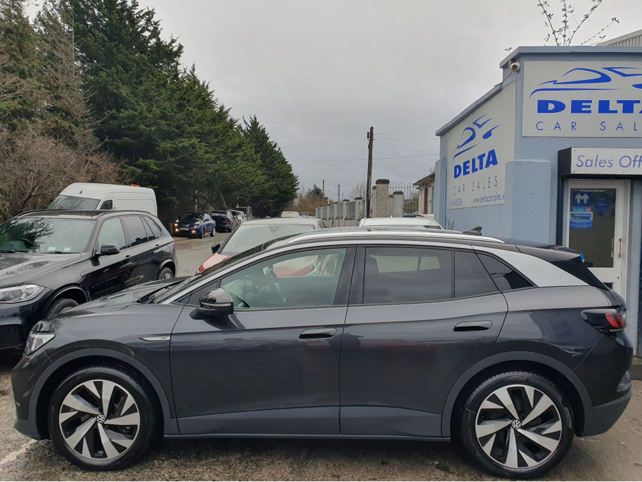 2021 Volkswagen ID.4 PRO PERFORMANCE FULLY ELECTRIC NCT 02/28 FINANCE AVAILABLE €90 PER WEEK HEATED STEERING WHEEL/ HEATED SEATS/ SAT NAV/ TOUCH SCREEN/ ANDROID AUTO/ APPLE CAR PLAY/ REVERSE CAMERA/ HISTORY CHECKED €19,900