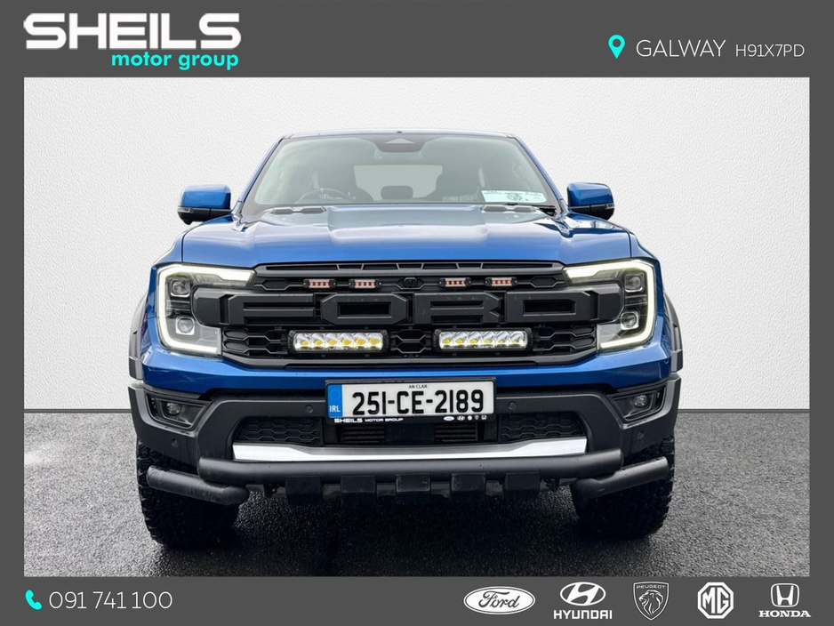2025 Ford Ranger RAPTOR WITH RAPTOR PACK - LIGHTS & FRONT BAR €55,284