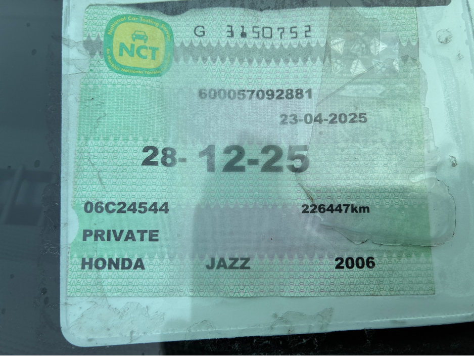 2006 Honda Jazz 1.2 SPORT 5DR S COOL €1,450