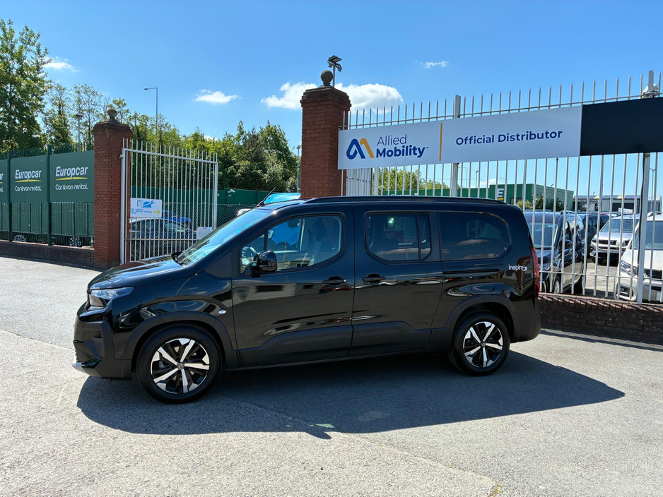 2026 Peugeot Rifter GT Inspire - Drive from Wheelchair/UpFront Wheelchair Passenger/Internal Transfer (Private)