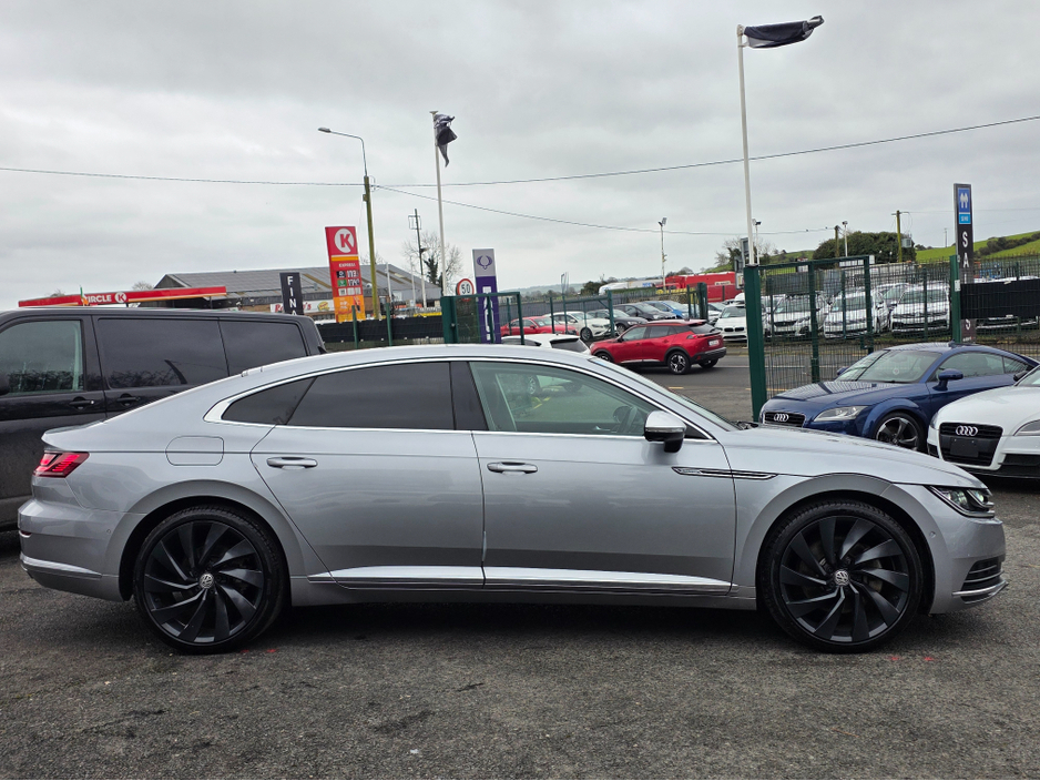 2019 Volkswagen Arteon 2.0 TSI 4 MOTION 280BHP VIRTUAL DASH FULL LEATHER HEATED ELECTRIC SEATS SAT NAV CARPLAY ANDROID AUTO BLIND SPORT PARKING SENSORS SELF PARKING ASSIST 360 CAMERA €30,950