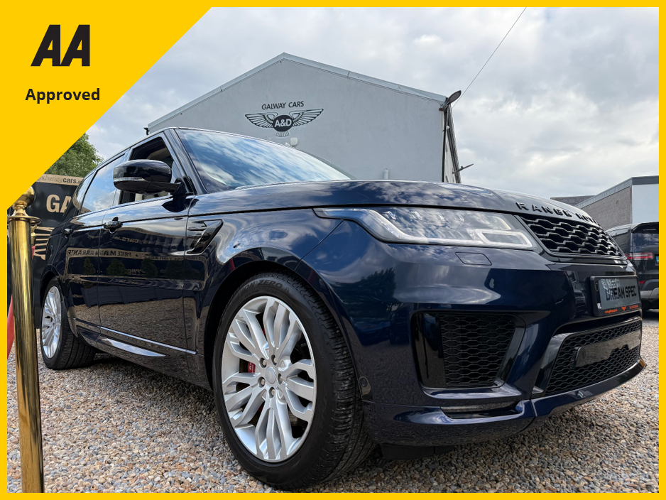 2022 Land Rover Range Rover Sport PRICE INCLUDES VAT ,AUTOBIOGRAPHY DYNAMIC,PANORAMIC SKY LOUNGE ,REVERSE CAMERAS,21 WHEELS WITH RED CALIPERS €66,850