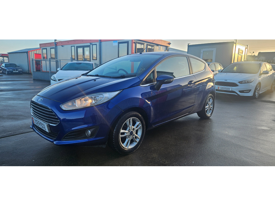 2014 Ford Fiesta ZETEC 1.2 petrol 3dr low miles €5,995
