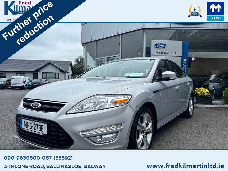 2014 Ford Mondeo ZETEC 2.0 TDCI 140PS M6 5DR 4DR €4,950
