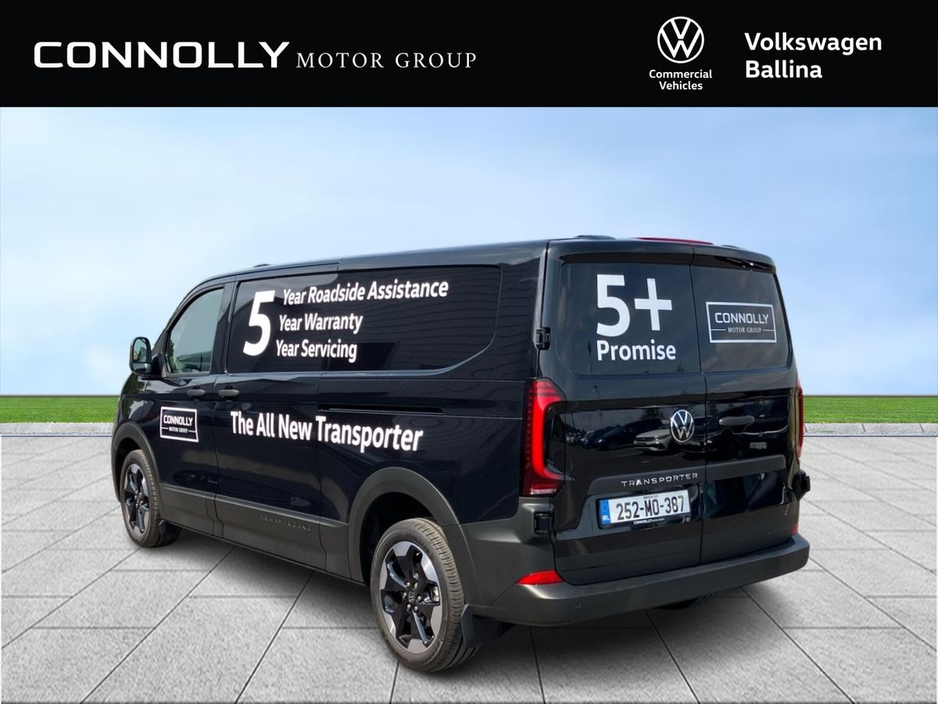 2025 Volkswagen Transporter TRANSPORTER PA LWB28 110BHP M6F €34,740
