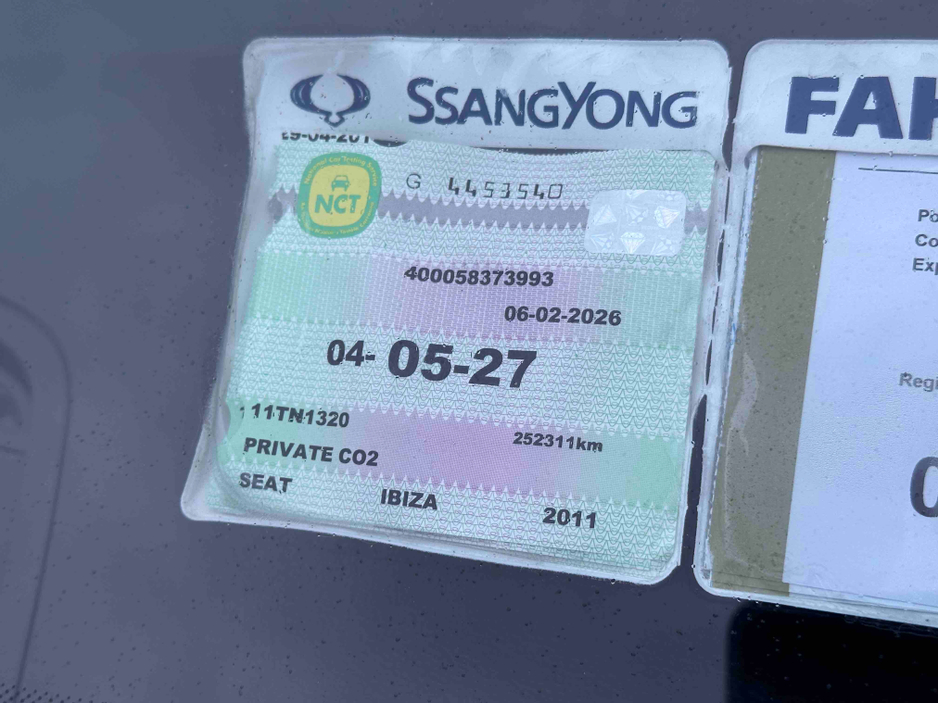 2011 SEAT Ibiza 1.2 NEW NCT 05/2027! €3,250