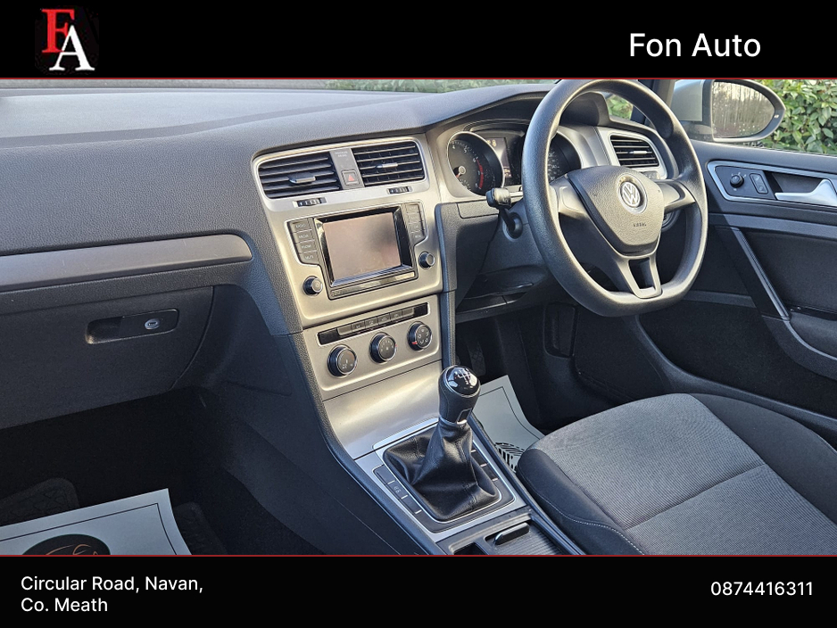 2013 Volkswagen Golf 1.2  PETROL  TSI TECH 5 DOOR HATCHBACK MODEL *HIGH SPEC *NEW NCT02/27 *SERVICED**WARRANTY  *CALL 0874416311 €8,450