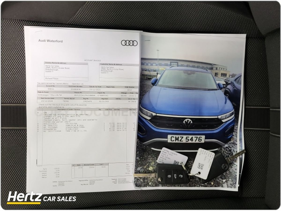 2023 Volkswagen T-Roc LIFE TDI 2.0 Diesel Manual €27,495