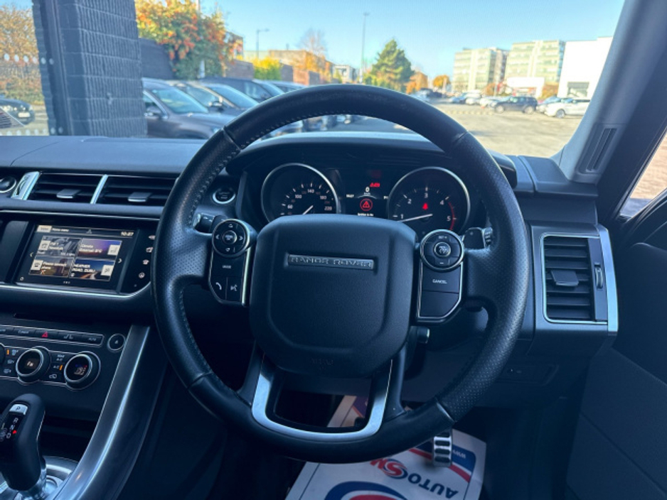 2017 Land Rover Range Rover Sport 3.0 TDV6 HSE AUTO // LEATHER HEATED SEATS // REAR CAMERA & PARK ASSIST // ELECTRIC TAILGATE // SIDE STEPS // PRICE IS +VAT €28,950