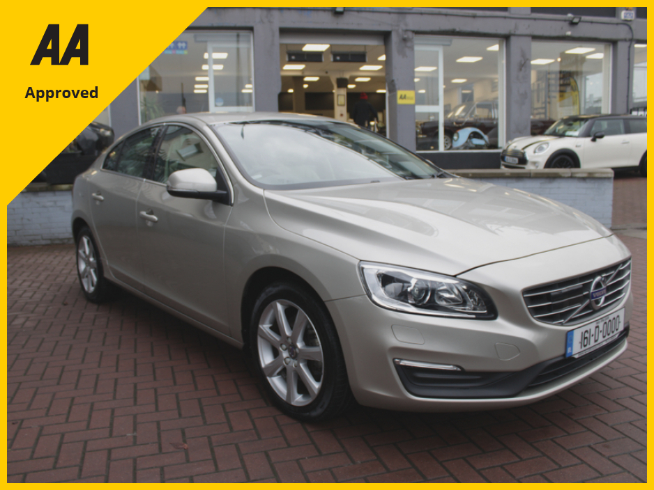 2016 Volvo S60 2.0D4 SE LUXURY EDITION 4DR SALOON AUTOMATIC // STUNNIN CAR WITH ONLY 61.000 KMS // BUY WITH CONFIDENCE AA AND SIMI APPROVED DEALER 2026 // FINANCE ARRANGED // TRADE INS WELCOME // €17,950