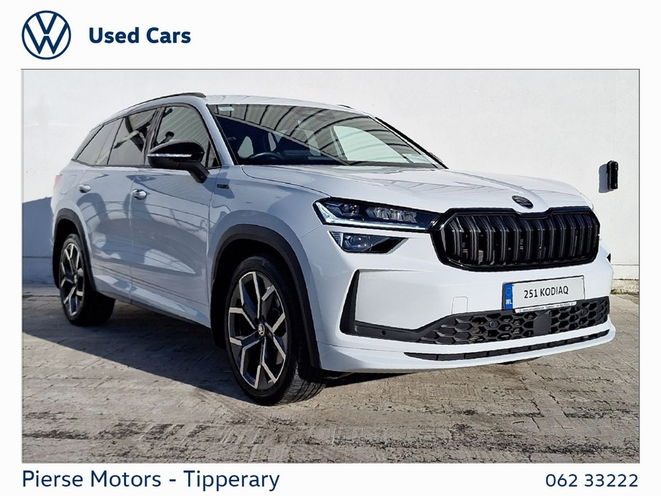 2025 Skoda Kodiaq Kodiaq Sportline Iv Phev S-A Sportline TSI iV 204 PHEV 25.7 kWh DSG Auto Start/Stop €53,950