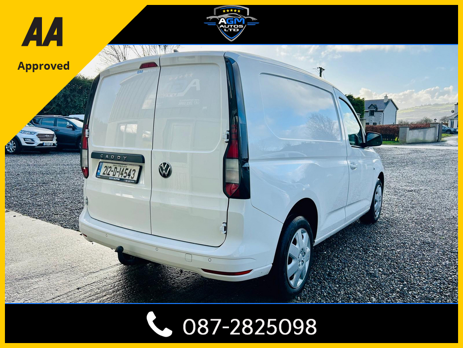 2021 Volkswagen Caddy CARGO BUS TDI 102HP MANUAL 6SPEED FWD 5DR €13,780
