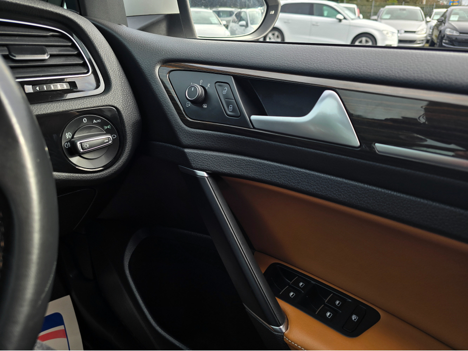 2014 Volkswagen Golf (142) SPECIAL TAN LEATHER SEATS  HIGH-LINE EDITION REV-CAMERA HI-SPEC STUNNING CAR €14,450