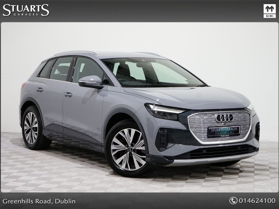 2023 Audi Q4 e-tron *SOLD DEPOSIT TAKEN*“40 – BIGGER BATTERY* Q4 E-TRON SPORT SUV: PEBBLE GREY METALLIC, 19” DIAMOND CUT ALLOYS, CRUISE CONTROL, HEATED SEATS