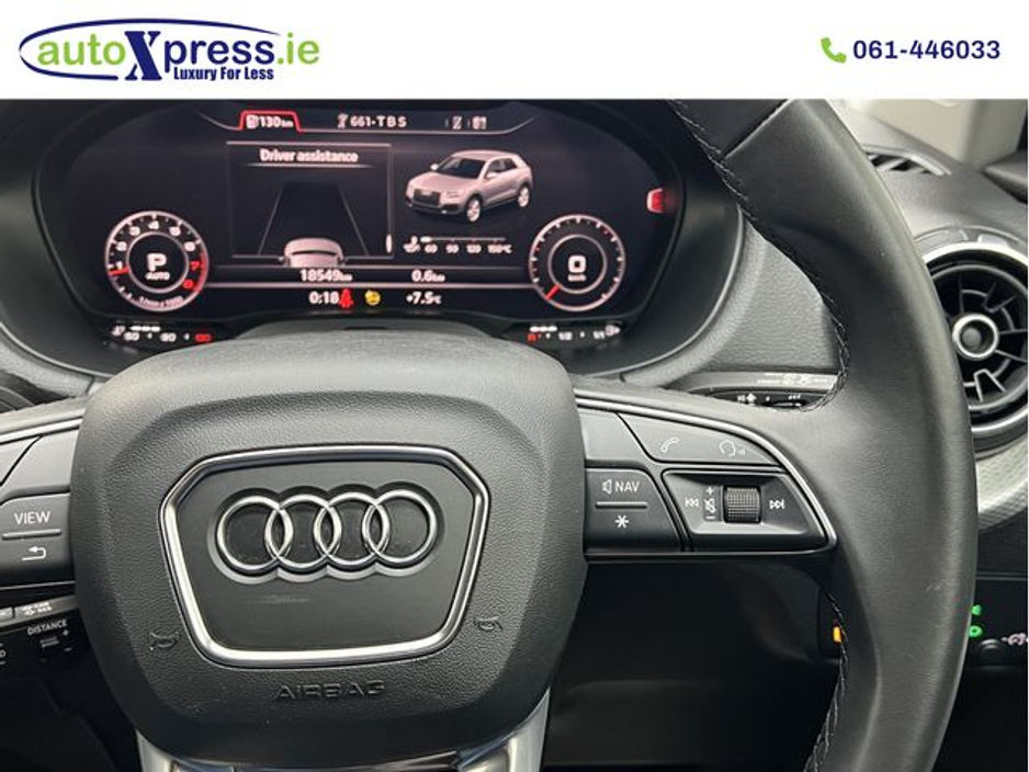 2022 Audi Q2 35TFSI ADVANCED Automatic, Reversing camera LOW MILES €29,995