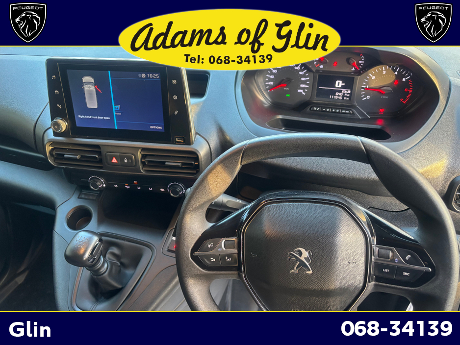 2023 Peugeot Partner PROFESSIONAL PLUS 1.5 HDI **INCLUDES VAT*** €17,950