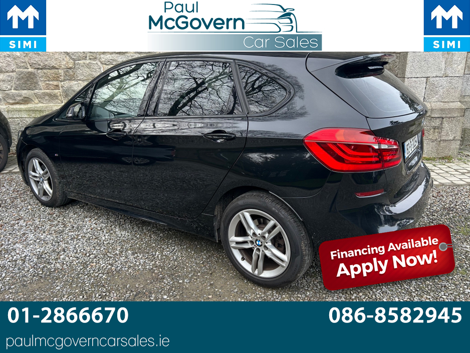 2018 BMW 2 Series LDA-2C20  M SPORT**//**REVERSE CAMERA**//**AUTOMATIC DIESEL**//**HI SPEC**//**METALLIC BLACK**//**WARRANTTY**//**FINANCE ARRANGED**//**PARKING SENSORS**//**FRONT FOGS**//**ALLOYS**//**BLUETOOTH! €16,995