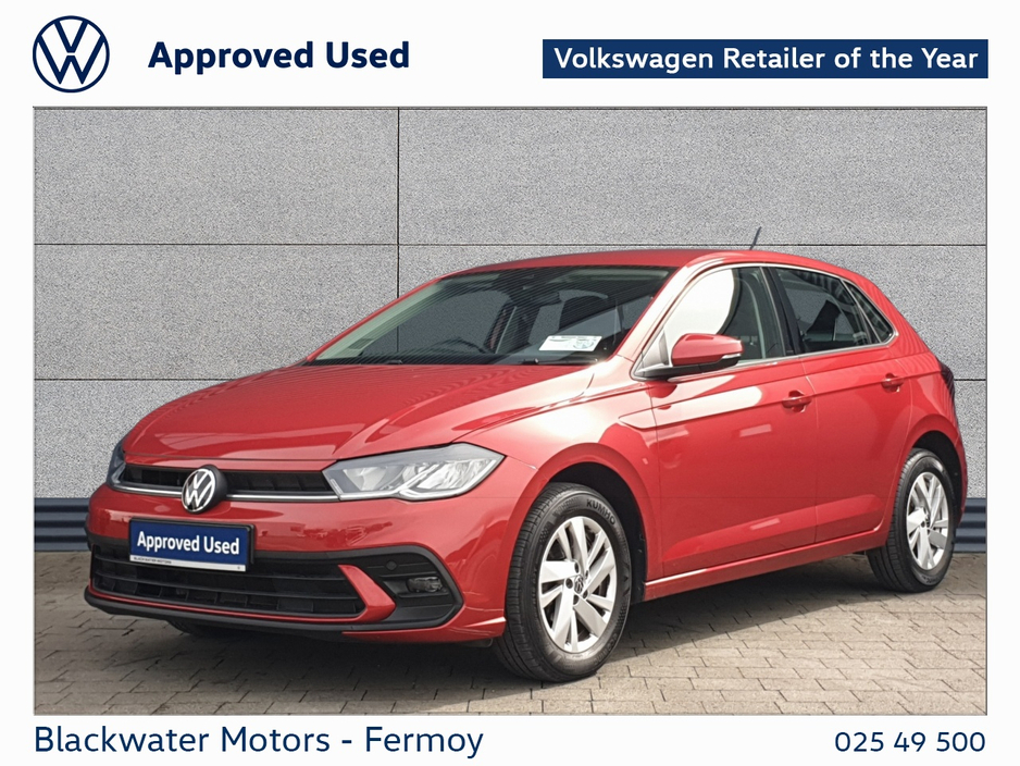 2022 Volkswagen Polo 1.0TSI 95BHP LIFE WITH FLOOR MATS €18,950