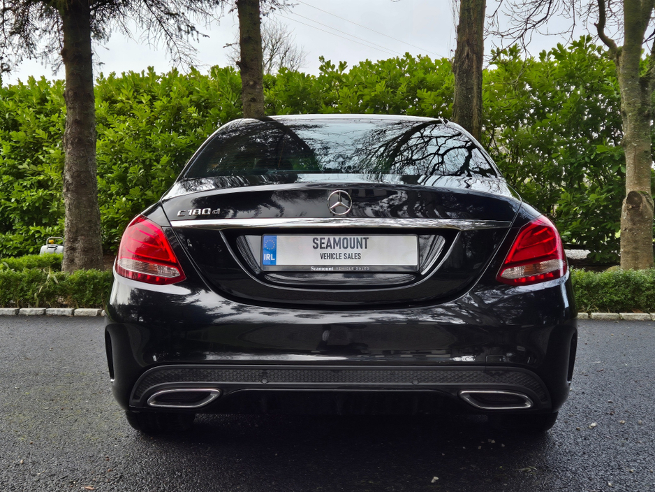 2017 Mercedes-Benz C Class C180d AMG LINE AUTO - Irish Car - Full Mercedes Service History - Two Keys - NCT - Low Mileage - 12 Month Warranty €22,950
