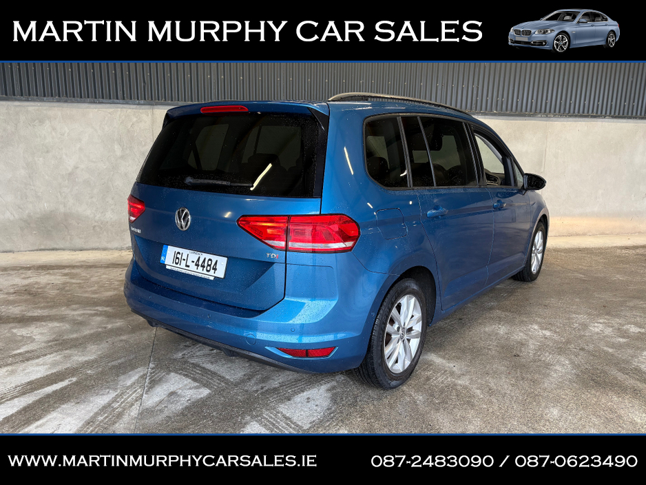 2016 Volkswagen Touran COMFORTLINE 1.6 TDI 110 BHP €12,950