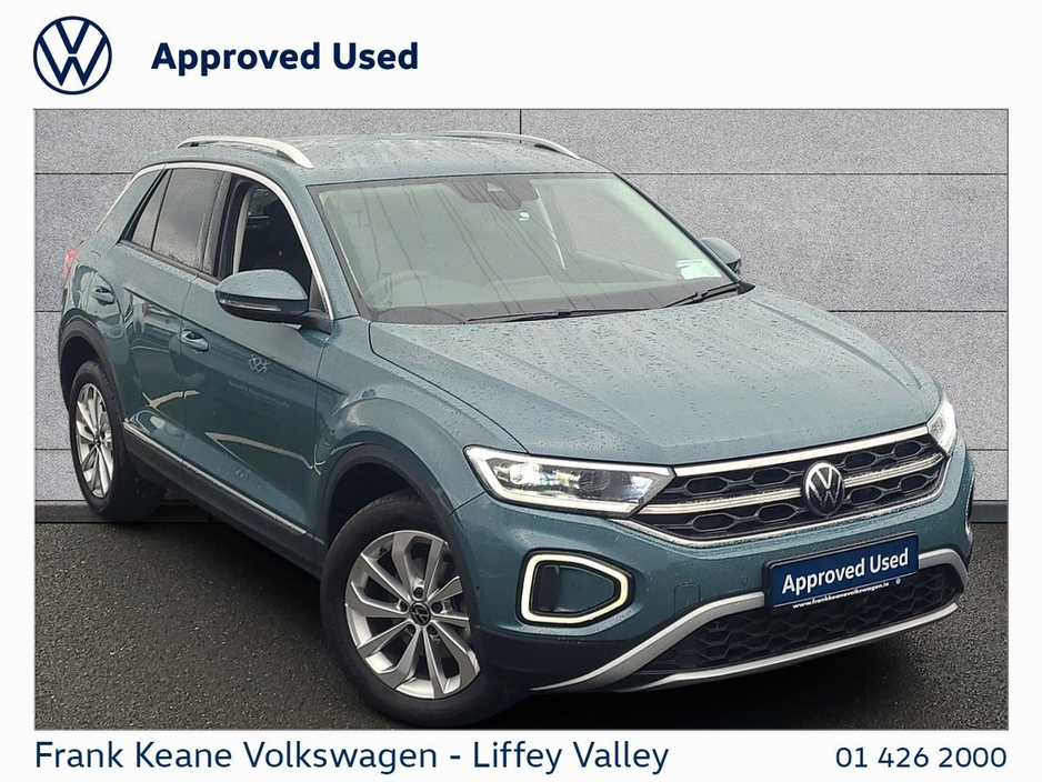 2023 Volkswagen T-Roc STYLE 1.0 TSI 110HP *ONE OWNER* *PETROL BLUE* *JOHANNESBURG ALLOYS* *REAR VIEW CAMERA* *ART VELOUR SEATS* *PCP AVAILABLE* €28,895
