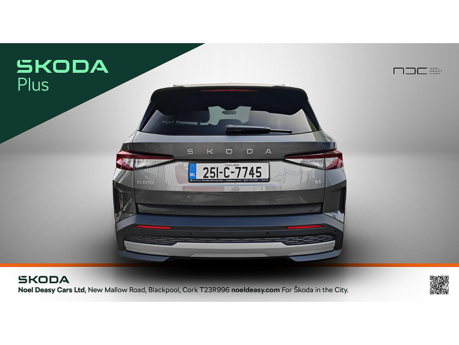 2025 Skoda Elroq 85 WITH LODGE INTERIOR+€700+ 21" SUPERNOVA ALLOYS- AS NEW EX DEMO MODEL €40,950