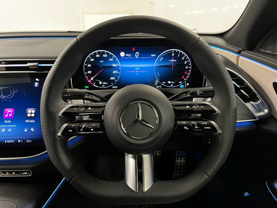 2026 Mercedes-Benz E Class 300de AMG - 20 Inch Alloys - Reversing Camera - Ambient Lighting - Sat Nav - Climate Control - Electric Heated Memory Seats - Keyless Start - Apple CarPlay/Android Auto €91,406