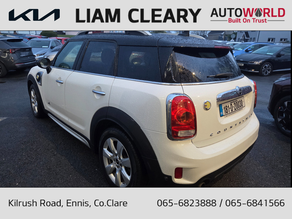 2018 MINI Countryman S E ALL4YU72 4DR AUTO ALL4 YU72 COOPER €19,995