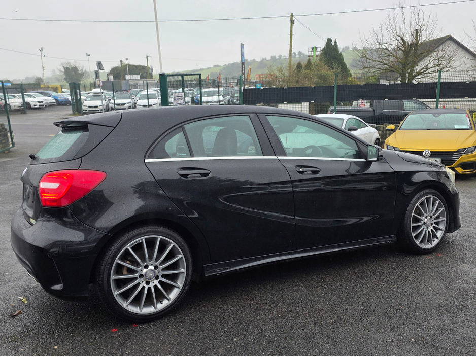 2013 Mercedes-Benz A Class ( 132 REG A180 AMG LINE  HALF LEATHER SEATS  / HI SPEC / SYSTEM LOW ROAD TAX BAND / SIMI DEALER €13,450