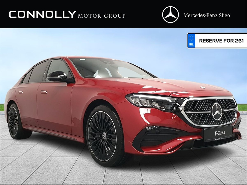2026 Mercedes-Benz E Class E300 de AMG Line Plus €99,950