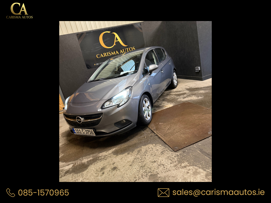 2015 Opel Corsa EXCITE 1.4 90PS MTA 5DR AUTO €8,250