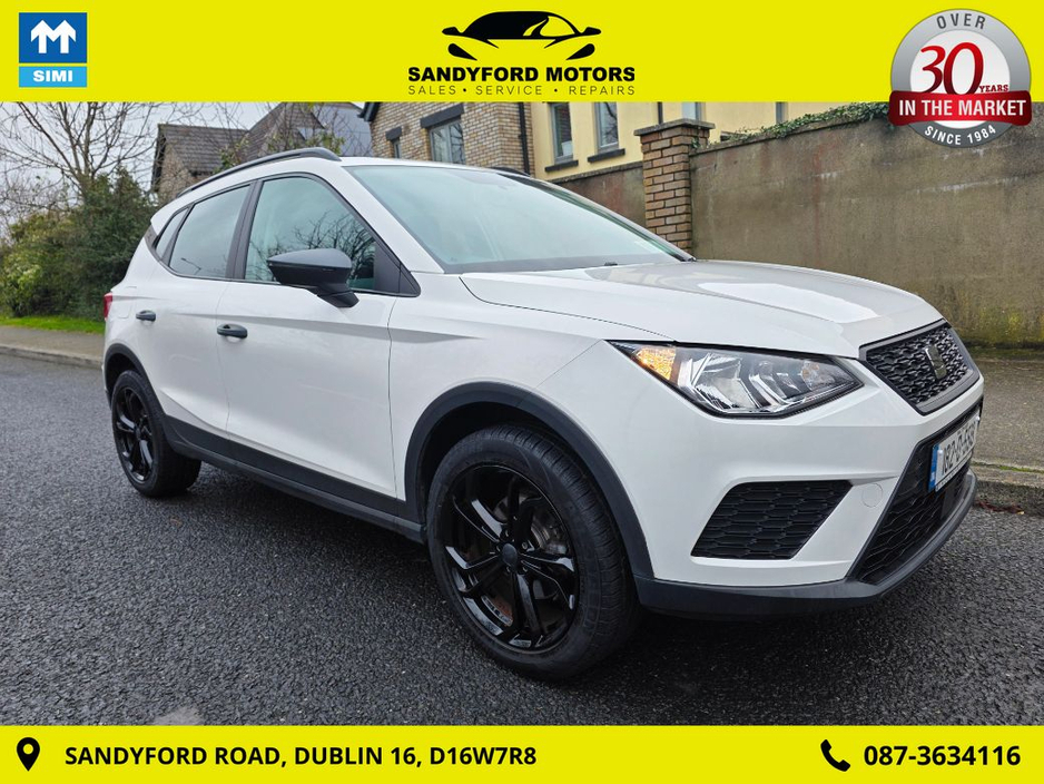 2018 SEAT Arona 1.0tsi 95HP S 5DR €13,950
