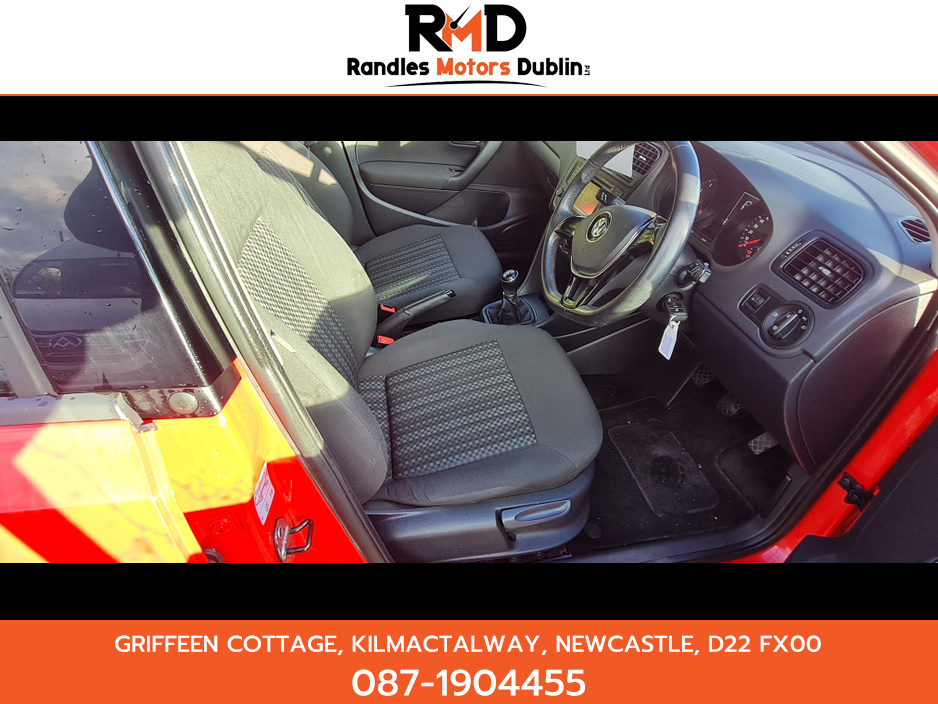 2015 Volkswagen Polo TRENDLINE 1.0 60HP MANUAL 5SPEED 5DR €9,600