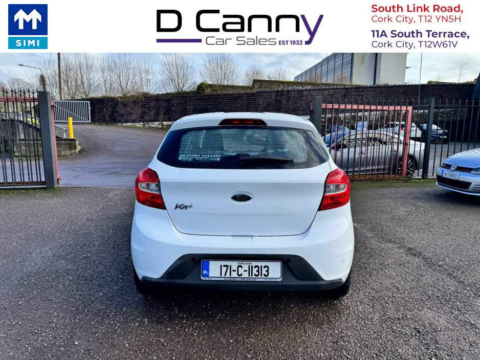 2017 Ford Ka + KA ZETEC 1.2 85PS 5SPEED 4DR €9,900