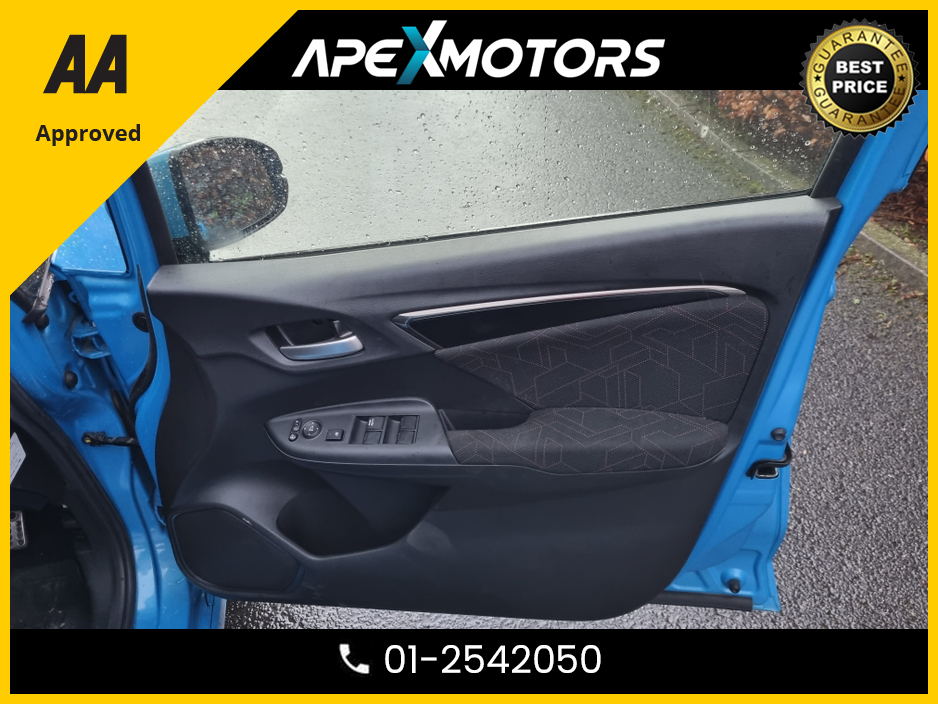 2016 Honda Fit FINANCE ARRANGED * NEW NCT JAN-28 * IMMACULATE * AA APPROVED * 101 SAFETY CHECKLIST * AUTOMATIC (DSG) * COLOUR REVERSE CAMERA * TOP-SPEC 5DR HATCH * LOW LOW KMs * CRUISE CONTROL * LOW TAX * 01-2542050 €10,949