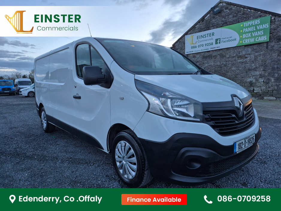 2018 Renault Trafic LL29 DCI 120 BUSINESS 3 PANEL VA €10,950