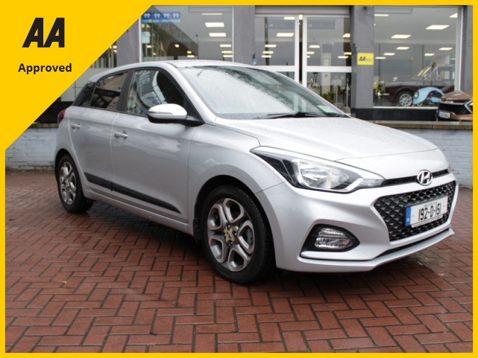 2019 Hyundai i20 1.2 ACTIVE DELUXE 5DR HATCHBACK  //  ONLY 43,869 KM //  STUNNING CAR FINISHED IN SILVER // BUY WITH CONFIDENCE AA AND SIMI APPROVED DEALER 2026 // FINANCE ARRANGED // ALL TRADE €14,950