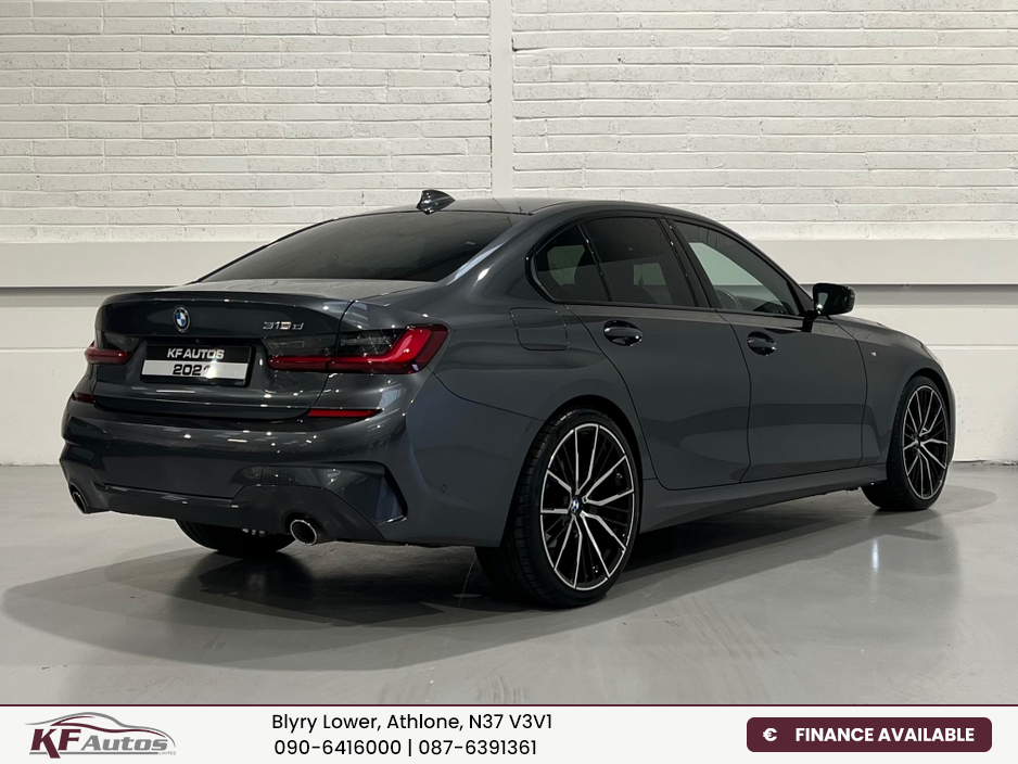 2021 BMW 3 Series 318d M Sport 150bhp 4dr Auto - 212 Reg €32,995