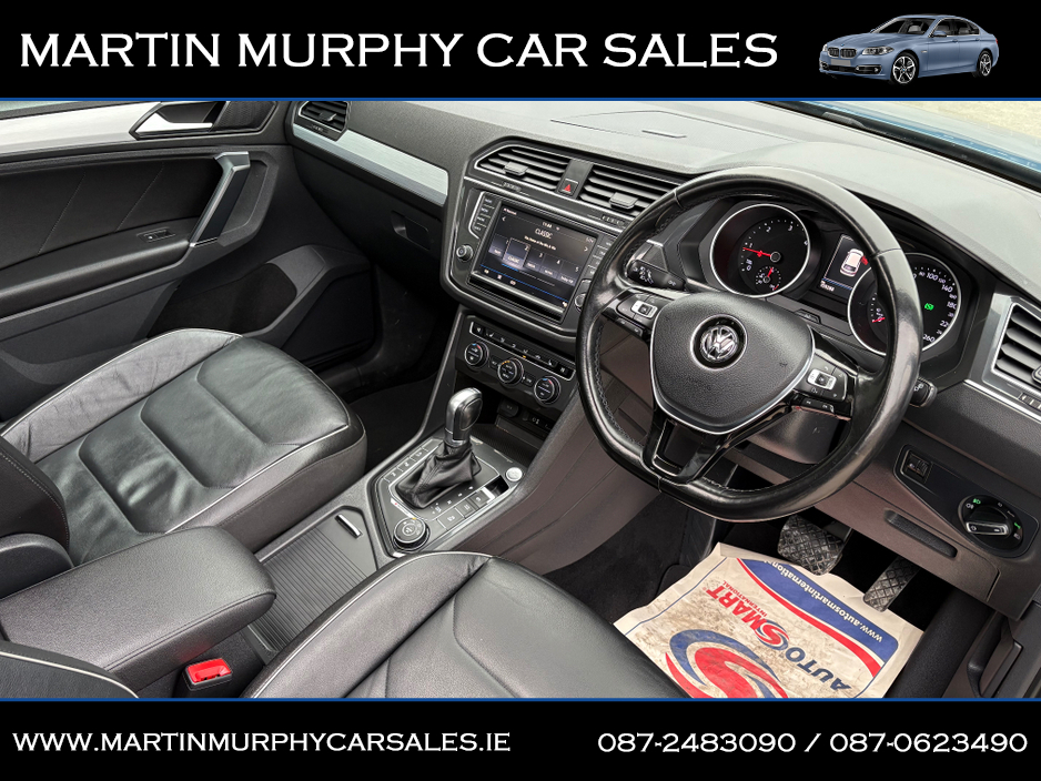 2017 Volkswagen Tiguan 2.0 TDI 190 BHP 4 MOTION AUTO €23,950