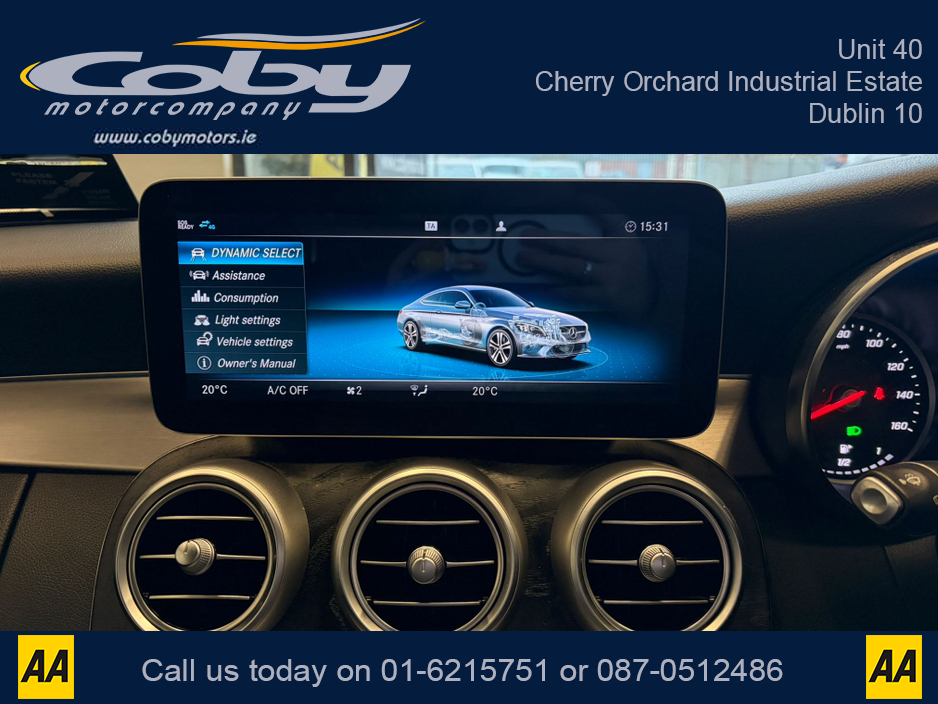 2021 Mercedes-Benz C Class C220D AMG LINE EDITION 2DR AUTO. NCT & Tax, 1/2 Leather, Sat Nav, Dual Climate Control, Heated Seats, Cruise Control, Revers Cam, Parking Sensors, Paddle Shift, BT & more. €35,950