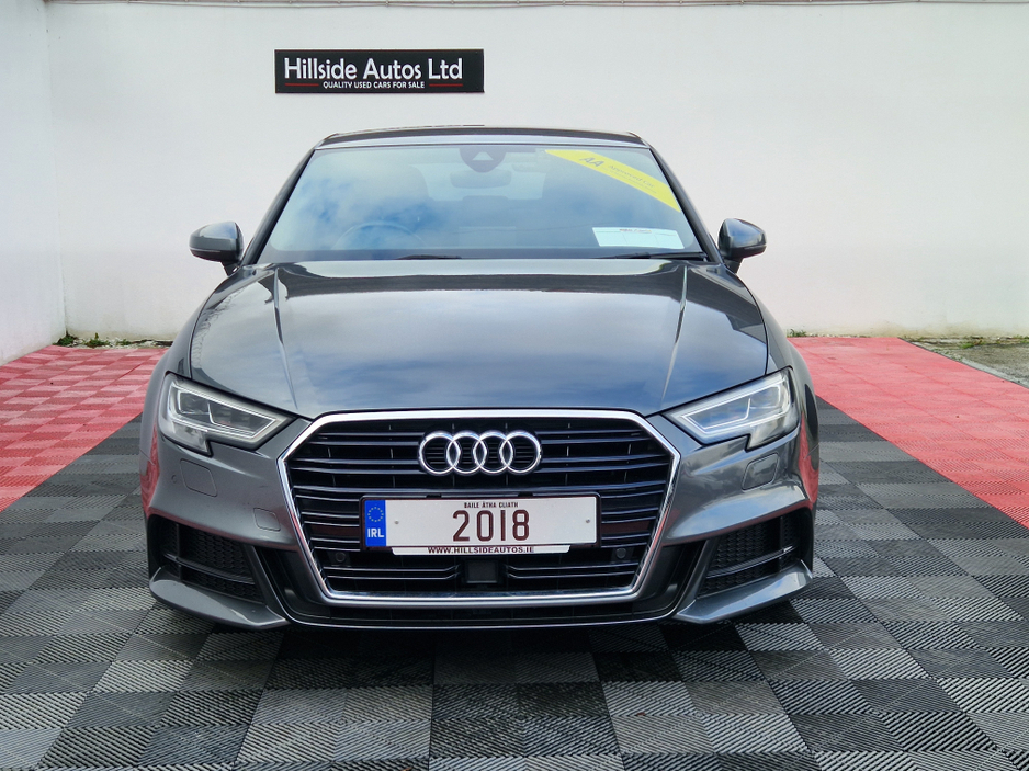 2018 Audi A3 Saloon *DEPOSIT NOW TAKEN*  S-LINE 1.4 PETROL AUTOMATIC VIRTUAL DASH €21,950